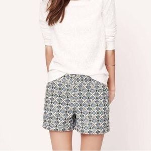 Loft Riviera Floral Printed Shorts